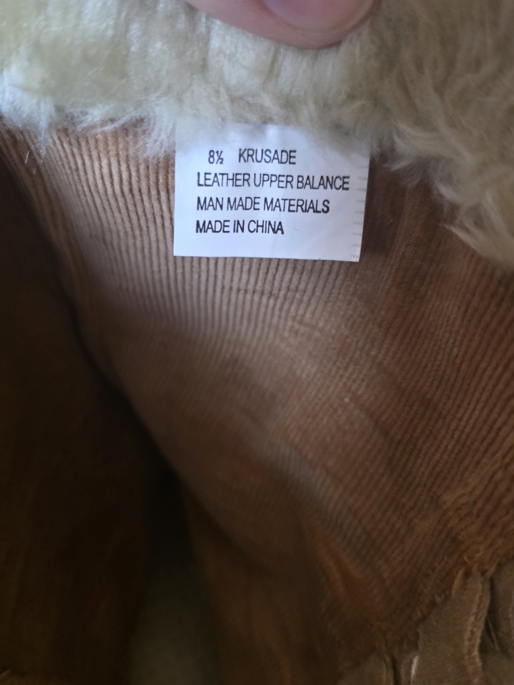 dELiA*s Vintage 1990's Tan Suede Lace-Up Faux Fur Lined Boots - EXCELLENT Condit - Picture 3 of 11
